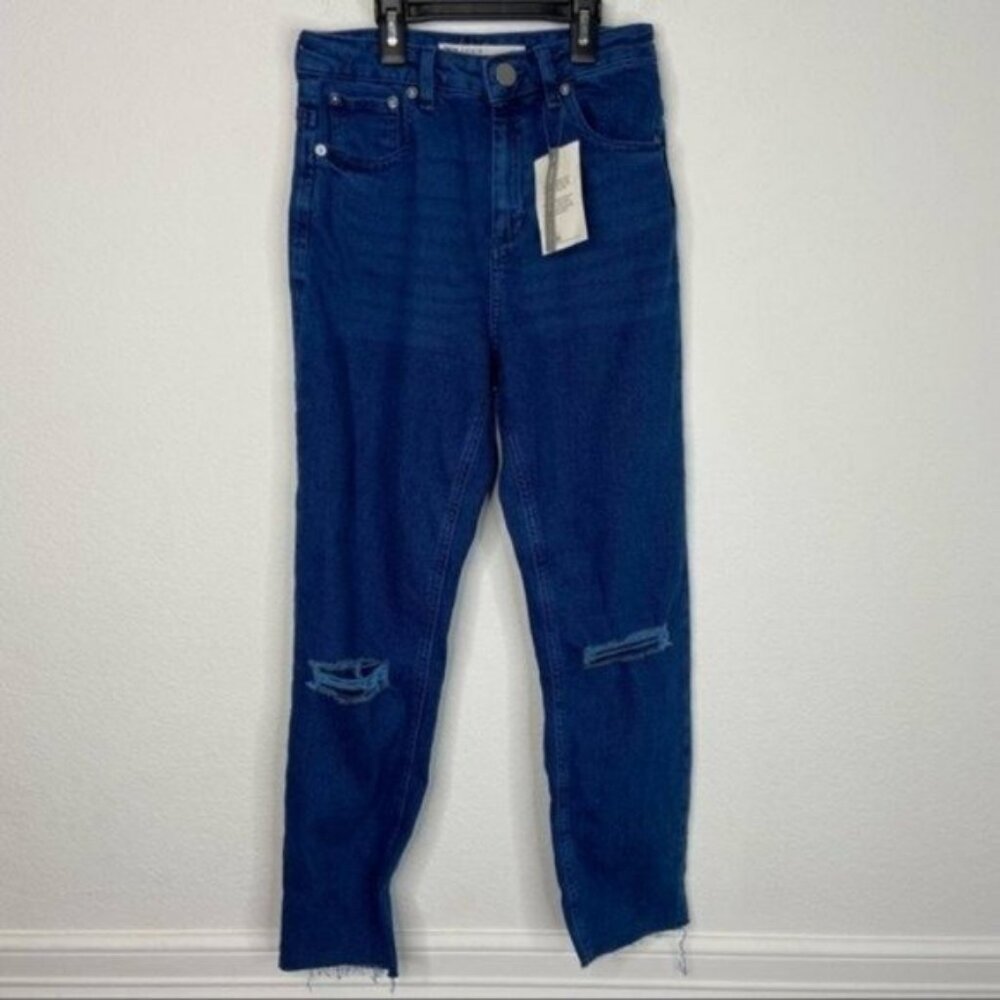 ASOS Farleigh High Waisted Slim Mom Jeans Size 26 NWT